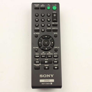 SONY 148700511 REMOTE CONTROL (RMT-D187A) (GENUINE OEM PART)
