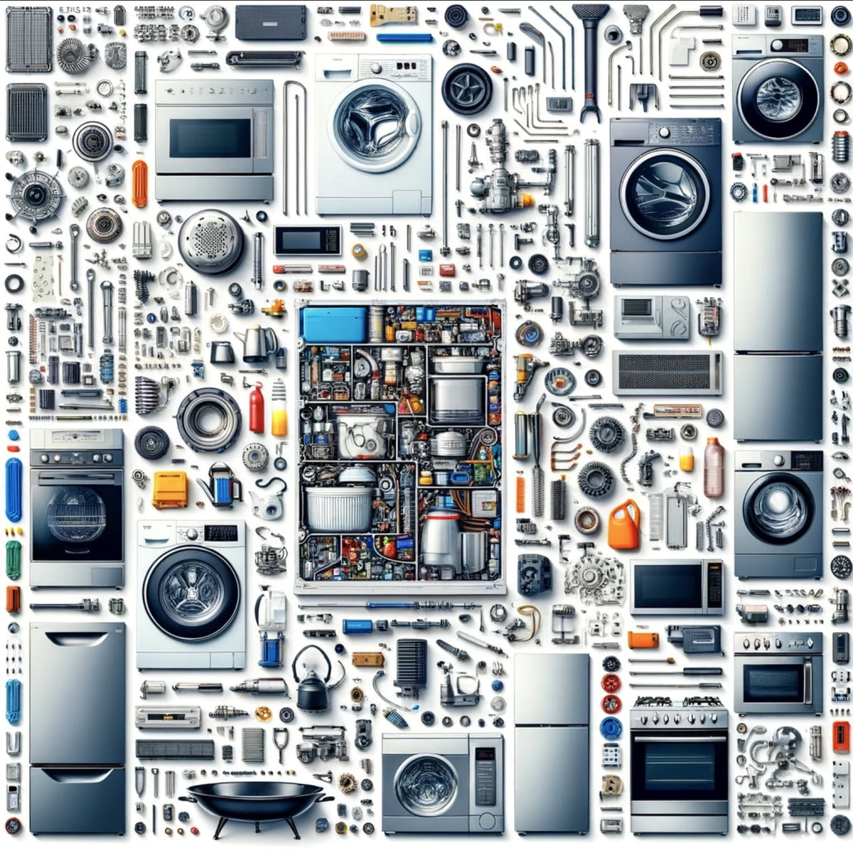 GE APPLIANCE WH22X36477 UI-MC CONTROL BOARD HE DD W/SW &amp; INSTRUCTIONS (GENUINE OEM PART)