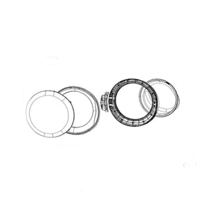 MIDEA 12138100027083 DOOR SUB ASSEMBLY (GENUINE OEM PART)