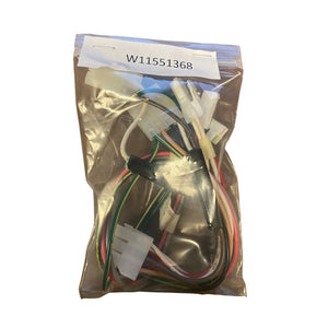 WHIRLPOOL W11551368 REFRIGERATOR EVAPORATOR FAN MOTOR WIRE HARNESS (GENUINE OEM PART)
