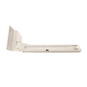 GE APPLIANCE WR72X39426 WHITE FREEZER LOWER BASKET SLIDE AND BRACKET RIGHT (GENUINE OEM PART)