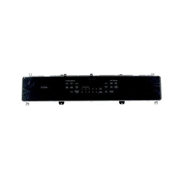 GE APPLIANCE WB27X32207 DORIAN GRAY OVERLAY AND CONTROL WHITE LED (GENUINE OEM PART)