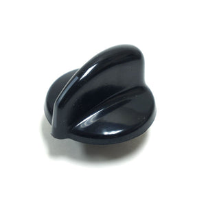 GE APPLIANCE WB03X10263 KNOB BURNER GLOSSY (BLACK PLASTIC) (GENUINE OEM PART)