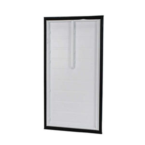 MIDEA 12831000006625 REFRIGERATOR DOOR (LOWER/BLACK) (GENUINE OEM PART)