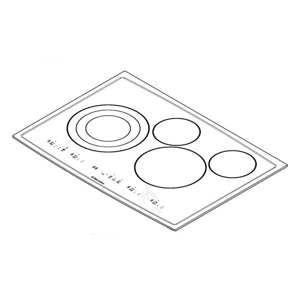 FRIGIDAIRE 318384318 MAINTOP ASSEMBLY (GENUINE OEM PART)