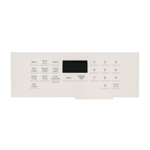 GE APPLIANCE WB27X38677 RANGE OVEN CONTROL & FACEPLATE (GENUINE OEM PART)