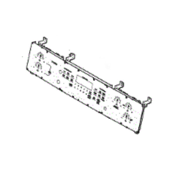 GE APPLIANCE WB27X32165 OVEN CONTROL AND OVERLAY ASM BK (GENUINE OEM PART)