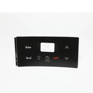 Frigidaire 316220731 Range Control Overlay - Black (Genuine OEM Part)
