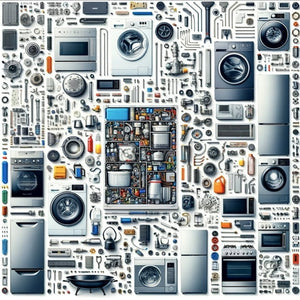 SAMSUNG DC97-17390K ASSEMBLY S.PANEL CONTROL DV50F9A6E(G)VW/A2 (GENUINE OEM PART)