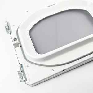 GE APPLIANCE WE10X33131 DRYER DOOR (WHITE) (GENUINE OEM PART)