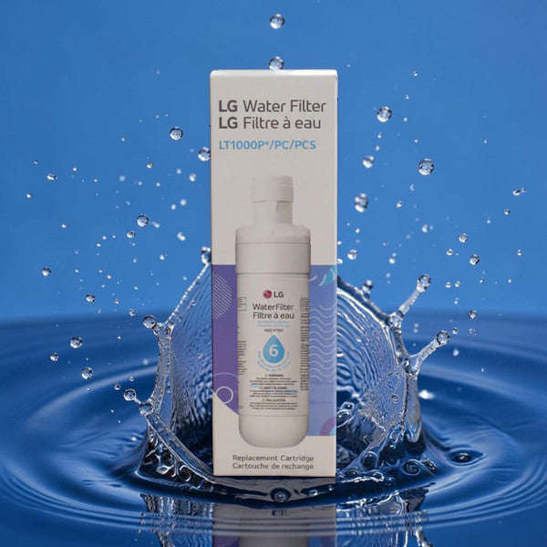 LG LT1000P Genuine OEM Refrigerator Water Filter - 6 Month / 200 Gallon - NSF 42/53/401