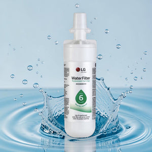 LG LT700P Genuine OEM Refrigerator Water Filter - 6 Month / 200 Gallon - NSF 42/53