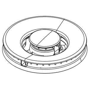 SAMSUNG DG62-00299A BURNER HEAD (GENUINE OEM PART)