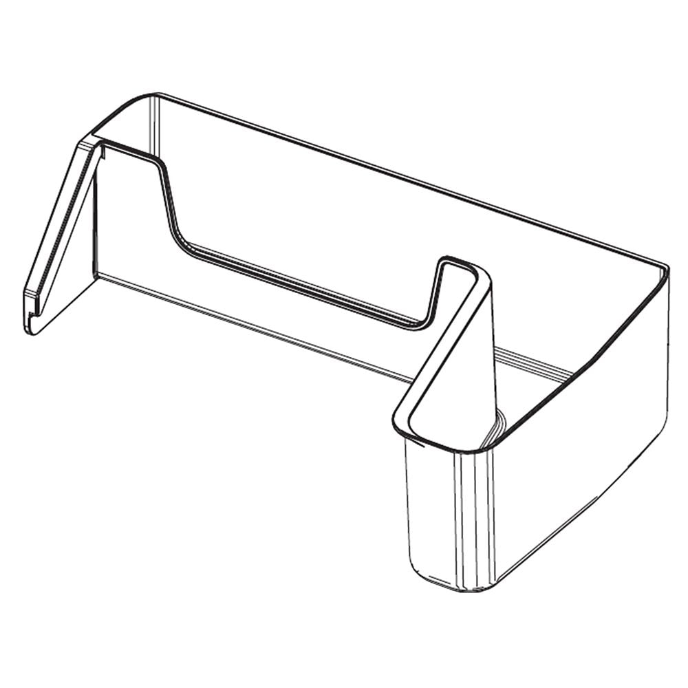 SAMSUNG DA97-20986A ASSY GUARD-REF MIDDLE DOOR BIN MODULE; RF (GENUINE OEM PART)