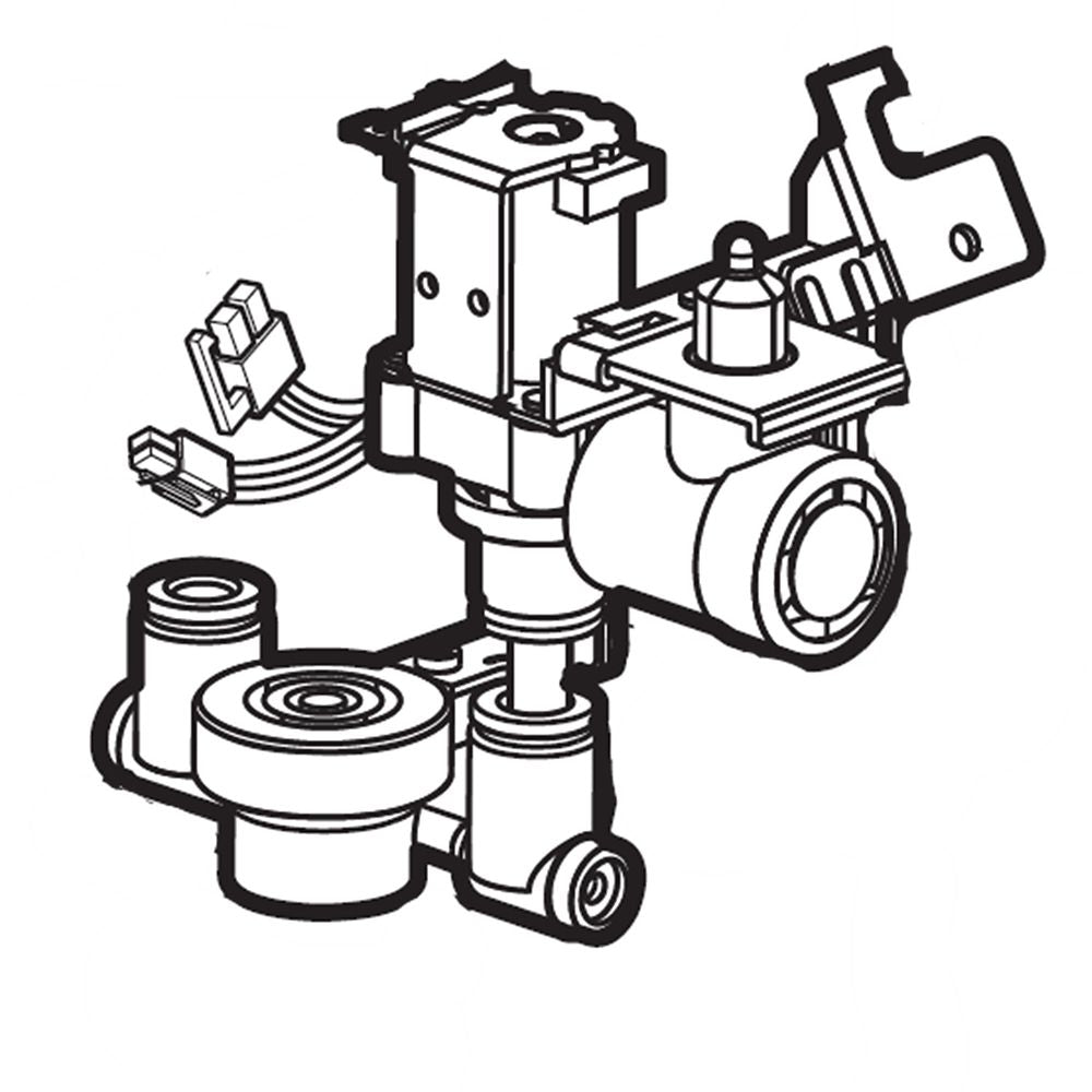 LG APPLIANCES AJU72911114 VALVE ASSEMBLY WATER (GENUINE OEM PART)