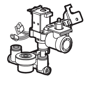 LG APPLIANCES AJU72911114 VALVE ASSEMBLY WATER (GENUINE OEM PART)