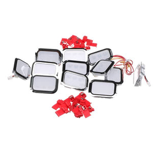 WHIRLPOOL W11683244 REFRIGERATOR LED MODULE SERVICE KIT - CHROME 9+3 LEDS - GENUINE OEM PART