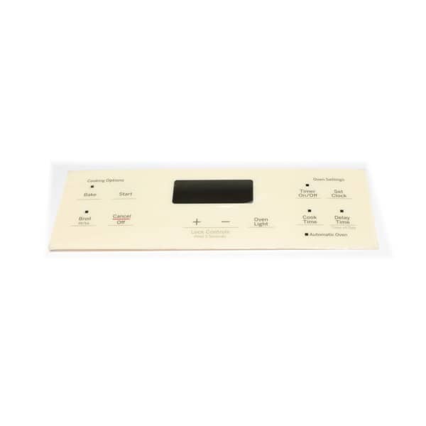 GE APPLIANCE WB07X26698 Range Control Panel Overlay / Cover (Genuine OEM Part)