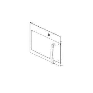 GE APPLIANCE WB56X44647 WHITE DOOR ASSEMBLY (GENUINE OEM PART)