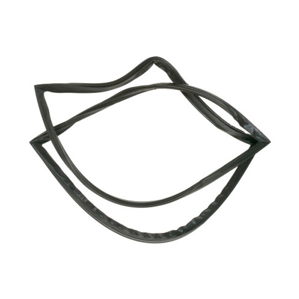 GE APPLIANCE WR24X10090 REFRIGERATOR GASKET LTM FF DOOR BLACK (GENUINE OEM PART)