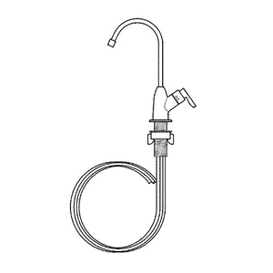 GE APPLIANCE WS15X21941 FAUCET (GENUINE OEM PART)