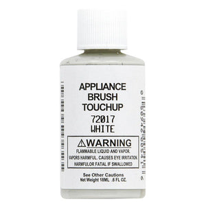 WHIRLPOOL 72017 WHITE ACRYLIC APPLIANCE TOUCH-UP PAINT WITH BRUSH - 0.6 OZ - GENUINE OEM PART