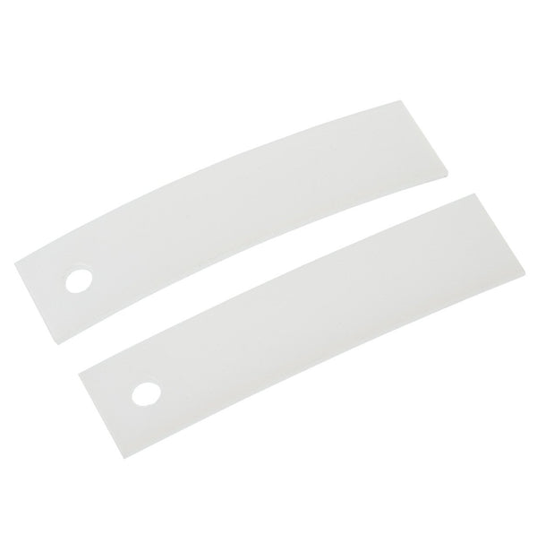GE APPLIANCE WE03X37318 DRYER FRONT BEARING DRUM SLIDE WHITE 2-PACK - GENUINE OEM PART