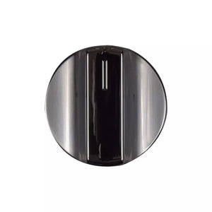 WHIRLPOOL W11174696 RANGE SURFACE BURNER KNOB (STAINLESS) (GENUINE OEM PART)