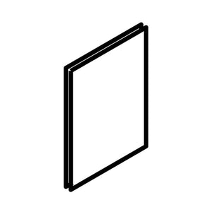 WHIRLPOOL 1-60123-001 COVER-ICE MAKER-R33 (GENUINE OEM PART)