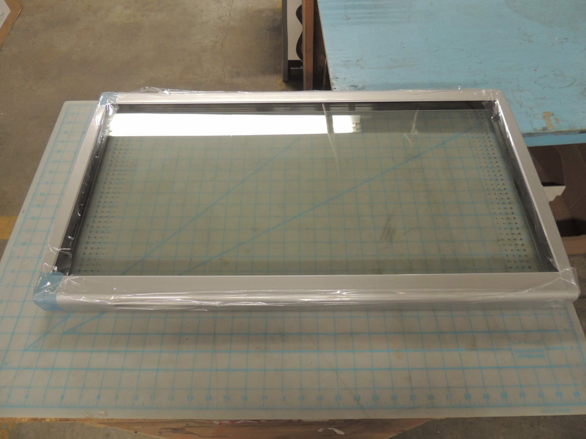 DANBY 1.05.30.07.012 GLASS DOOR SILVER- FRAME (GENUINE OEM PART) - Parts Solution Group