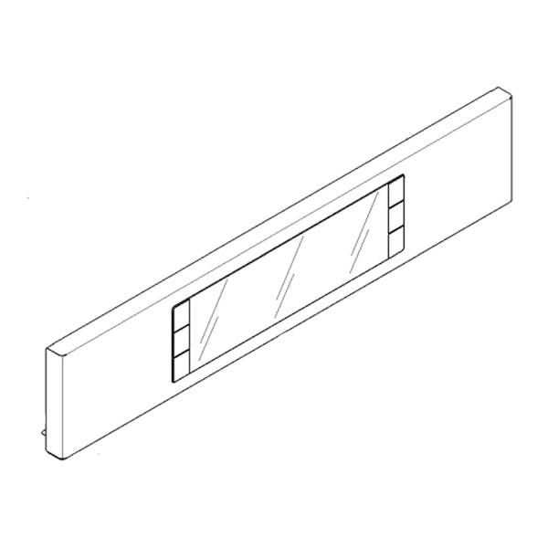 BOSCH 11005324 WALL OVEN CONTROL PANEL (GENUINE OEM PART) - Parts Solution Group