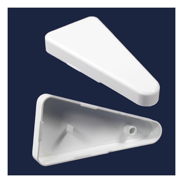 WHIRLPOOL 1119787 REFRIGERATOR HINGE COVER (WHITE) (GENUINE OEM PART) - Parts Solution Group