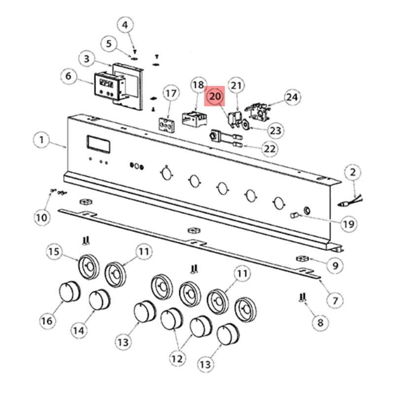 FISHER &amp; PAYKEL 577017 MICRO SWITCH TANGENTIAL (genuine oem part) - Parts Solution Group