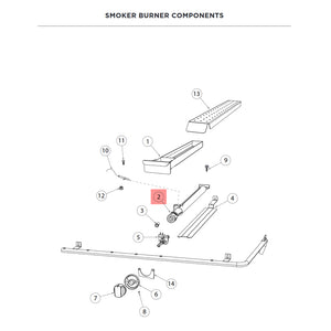 FISHER & PAYKEL 237182 BURNER