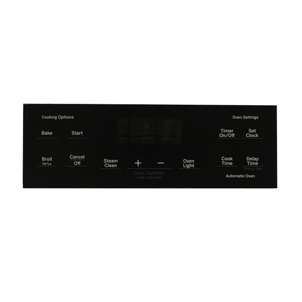 GE APPLIANCE WB07X26702 RANGE OVERLAY T09 (genuine oem part) - Parts Solution Group