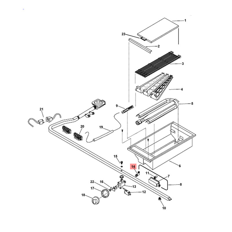 FISHER &amp; PAYKEL 212149 ELBOW 3/8 T.O.D. - 3/8 (F) (genuine oem part) - Parts Solution Group