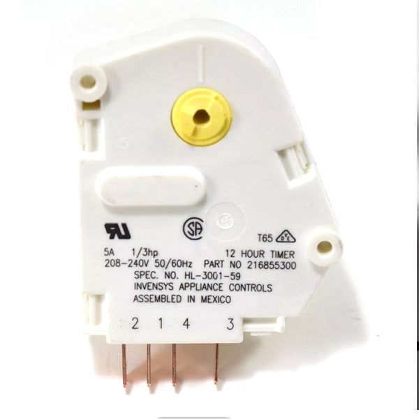 FRIGIDAIRE 216855300 DEFROST TIMER (GENUINE OEM PART) - Parts Solution Group