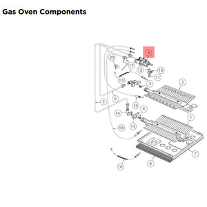 FISHER & PAYKEL 577224 THERMOSTAT OVEN BURNER (genuine oem part)