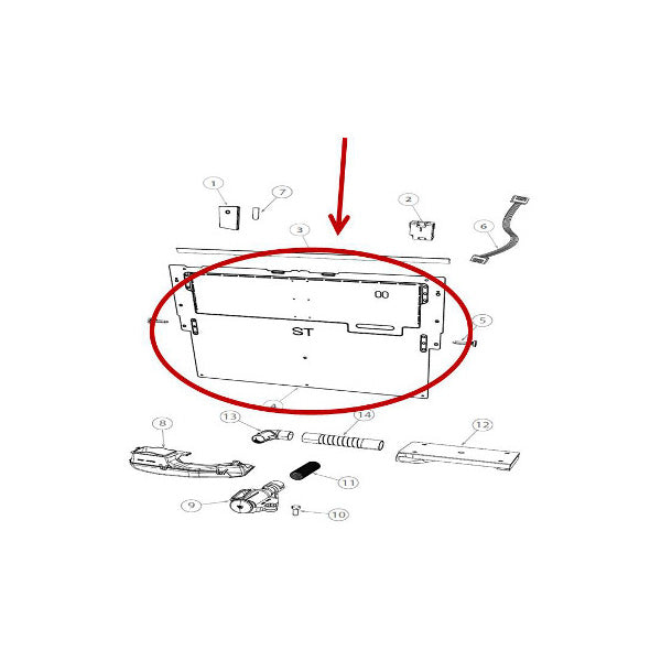 FISHER &amp; PAYKEL 523469P RECEIVER MODULE (GENUINE OEM PART) - Parts Solution Group