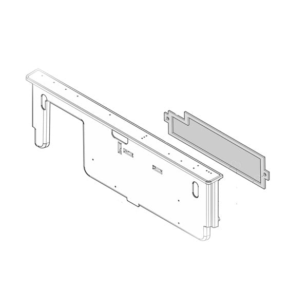 FRIGIDAIRE 5304518473 DISHWASHER CONTROL PANEL AND OVERLAY (BLACK) (genuine oem part) - Parts Solution Group