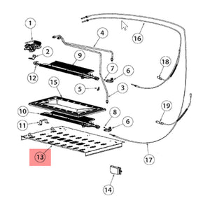 FISHER & PAYKEL 577131 PANEL LOWER (genuine oem part)