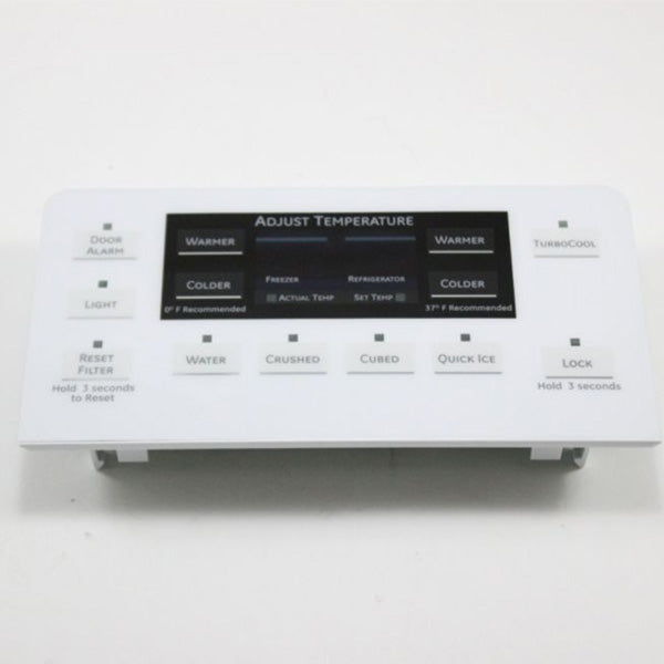 GE APPLIANCE WR55X10781 REFRIGERATOR DISPENSER USER INTERFACE CONTROL (GENUINE OEM PART) - Parts Solution Group