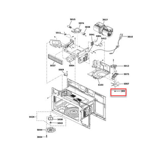 GE APPLIANCE WB01X10375 MICROWAVE OVEN CUSTOMIZED NUT (GENUINE OEM PART)