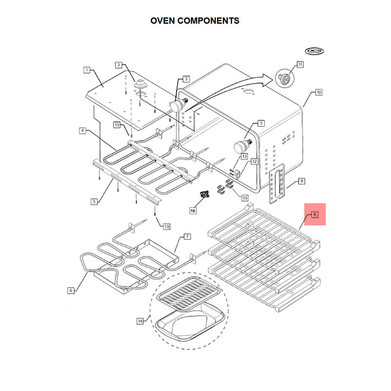 FISHER &amp; PAYKEL 238421 RACK (genuine oem part) - Parts Solution Group