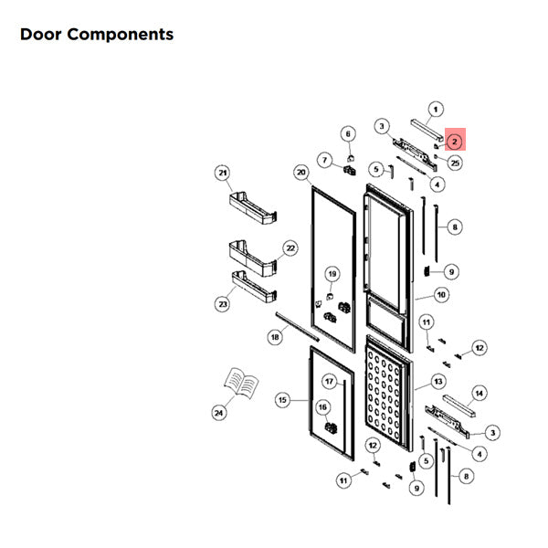 FISHER &amp; PAYKEL H0060222452 SWITCH REFRIGERATE (GENUINE OEM PART) - Parts Solution Group