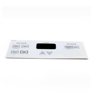 GE APPLIANCE WB27T11090 RANGE OVEN FACEPLATE (genuine oem part)