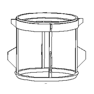 WHIRLPOOL W10567615 DISHWASHER MICRO FILTER (GENUINE OEM PART)