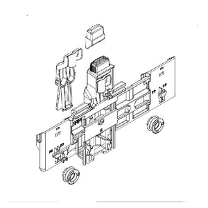 WHIRLPOOL W11545795 DISHWASHER RACK ADJUSTER (GENUINE OEM PART)