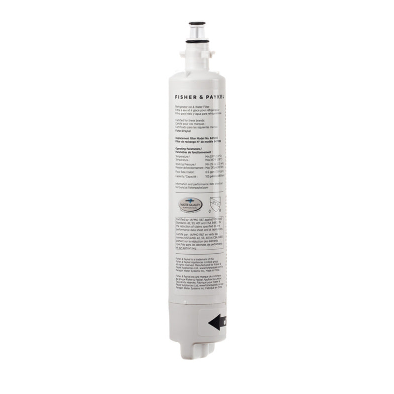 FISHER &amp; PAYKEL 847200 REFRIGERATOR WATER FILTER (genuine oem part) - Parts Solution Group