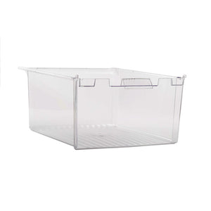 GE APPLIANCE WR32X10834 REFRIGERATOR VEGETABLE PAN - CLEAR (GENUINE OEM PART)